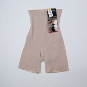 Miraclesuit Sheer Shaping Thigh Slimmer Defect (as pictured) Beige Size M 4662